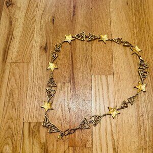 Vintage Yves Saint Laurent Rive Gauche 36” Sautoir Necklace, Signed